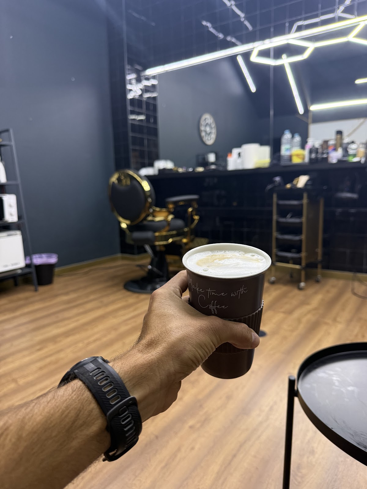 Café enquanto espera
